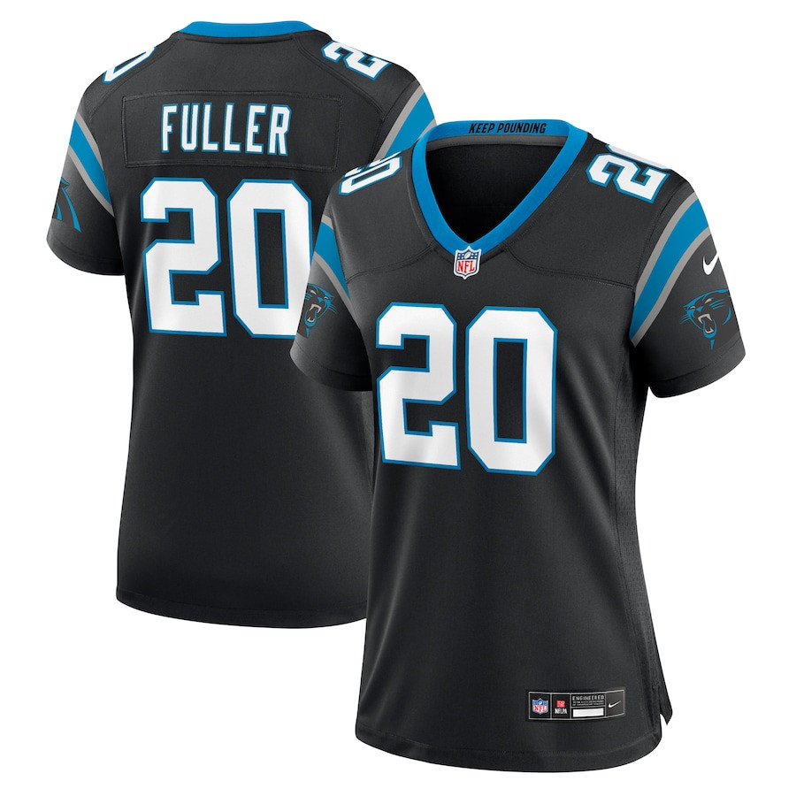 Jordan Fuller 20 Carolina Panthers Women's Game Jersey - Black JS2648 Saliibo