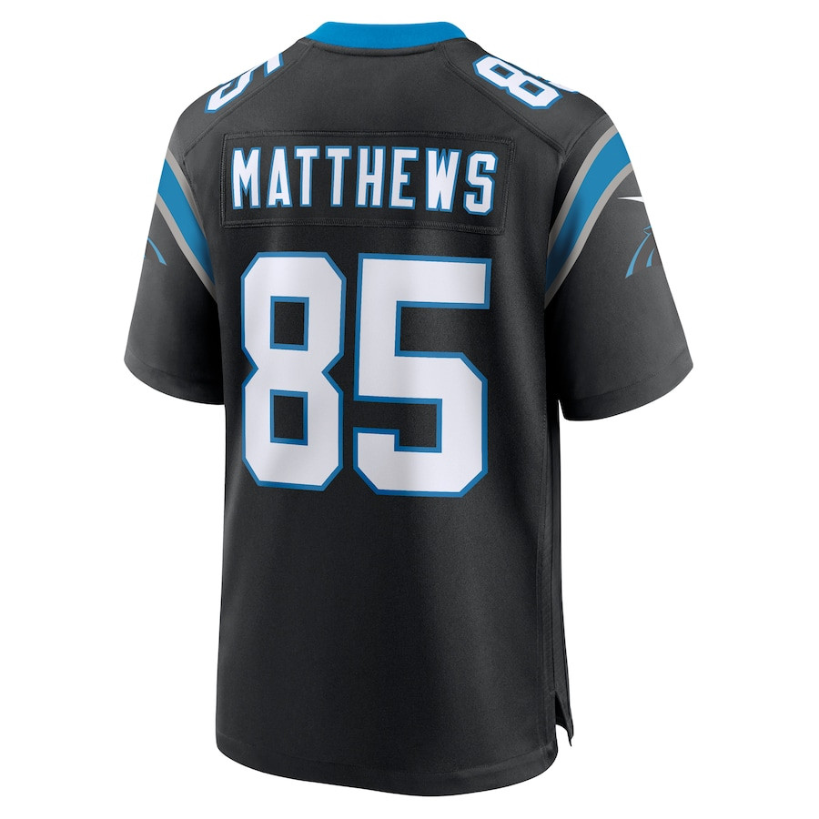 Jordan Matthews 85 Carolina Panthers Game Men Jersey - Black JS9209 Saliibo - Image 3