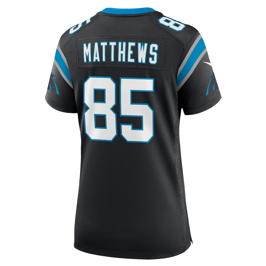 Jordan Matthews 85 Carolina Panthers Game Women Jersey - Black JS6847 Saliibo - Image 3