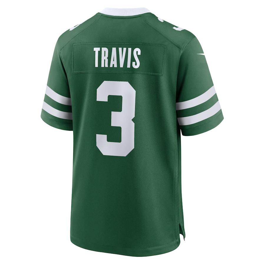 Jordan Travis 3 New York Jets Team Game Men Jersey - Legacy Green JS1142 Saliibo - Image 3