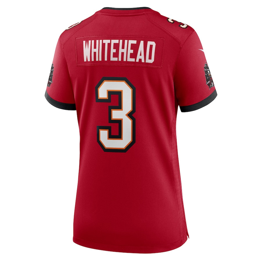 Jordan Whitehead 3 Tampa Bay Buccaneers Women's Game Jersey - Red JS4347 Saliibo - Image 3