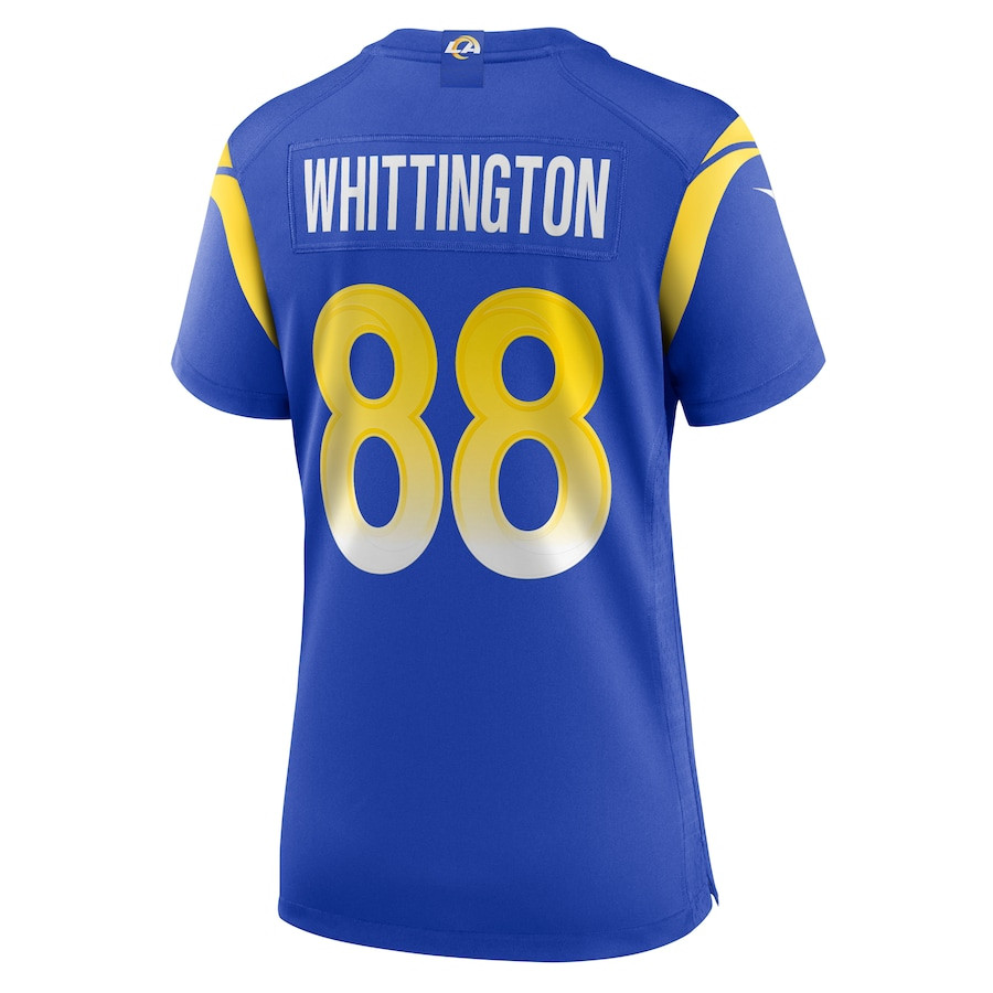 Jordan Whittington 88 Los Angeles Rams Game Women Jersey - Royal JS8765 Saliibo - Image 3