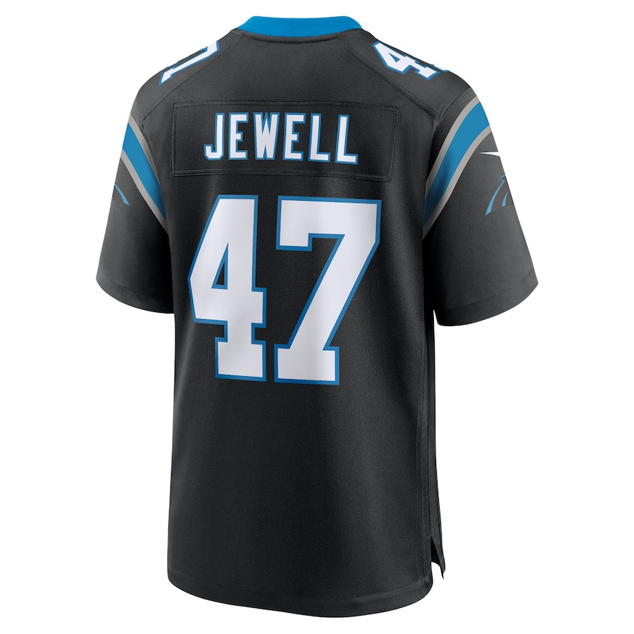 Josey Jewell 47 Carolina Panthers Game Men Jersey - Black JS2330 Saliibo - Image 3