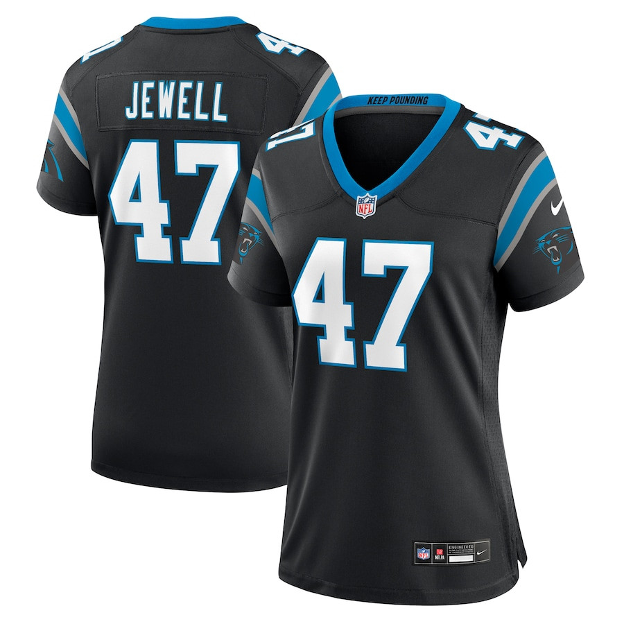 Josey Jewell 47 Carolina Panthers Women's Game Jersey - Black JS8067 Saliibo