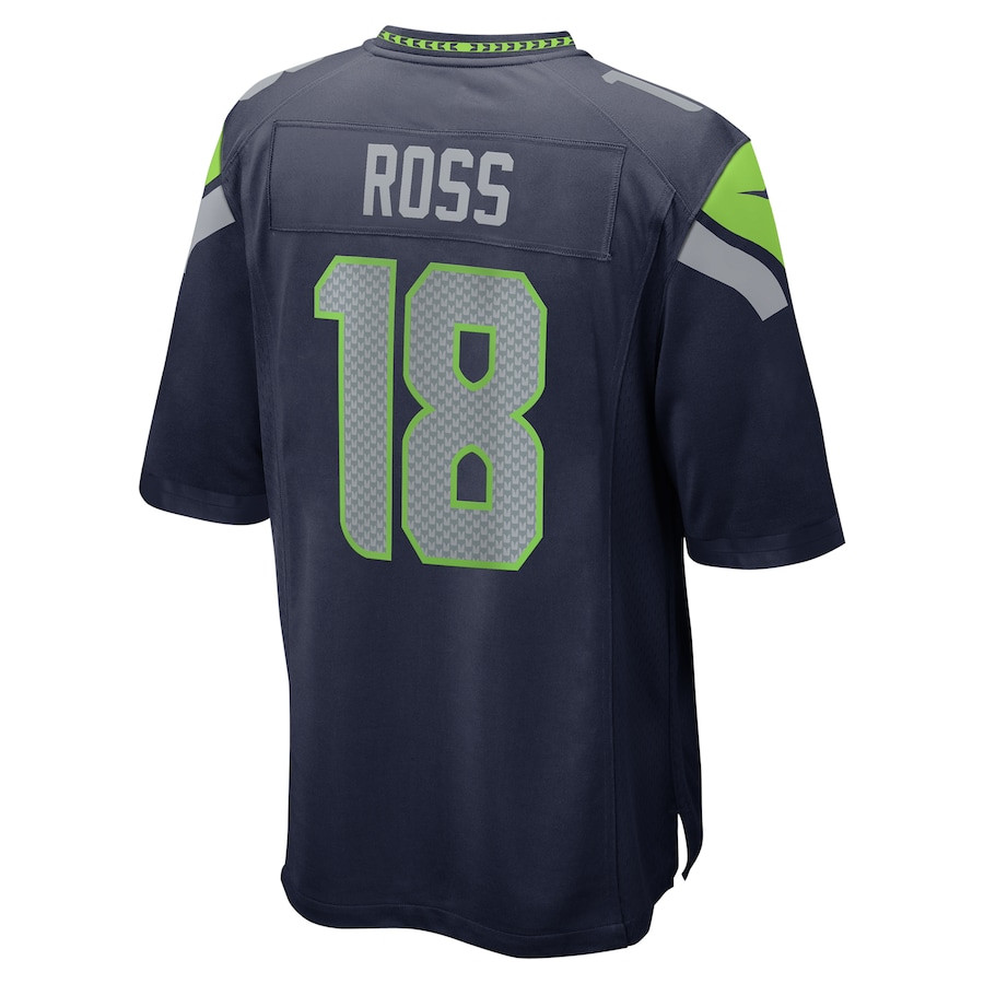 Josh Ross 18 Seattle Seahawks Game Men Jersey - Navy JS1561 Saliibo - Image 3