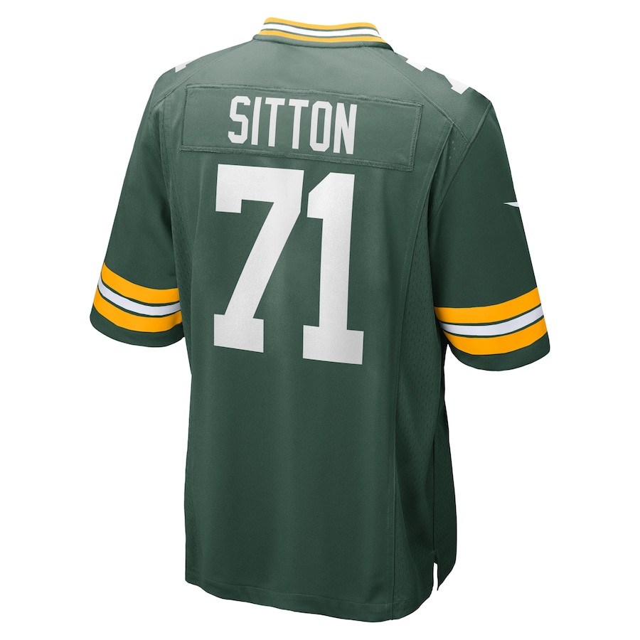 Josh Sitton 71 Green Bay Packers Men Retired Game Jersey - Green JS9299 Saliibo - Image 3