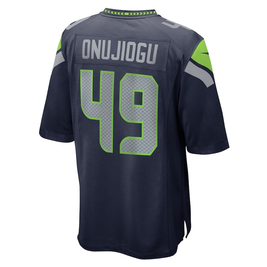 Joshua Onujiogu 49 Seattle Seahawks Game Men Jersey - College Navy JS7514 Saliibo - Image 3