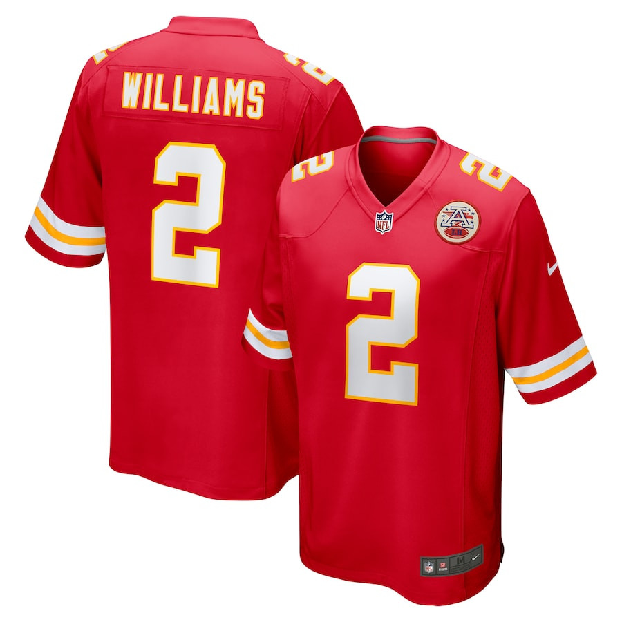 Joshua Williams 2 Kansas City Chiefs Game Men Jersey - Red JS5495 Saliibo