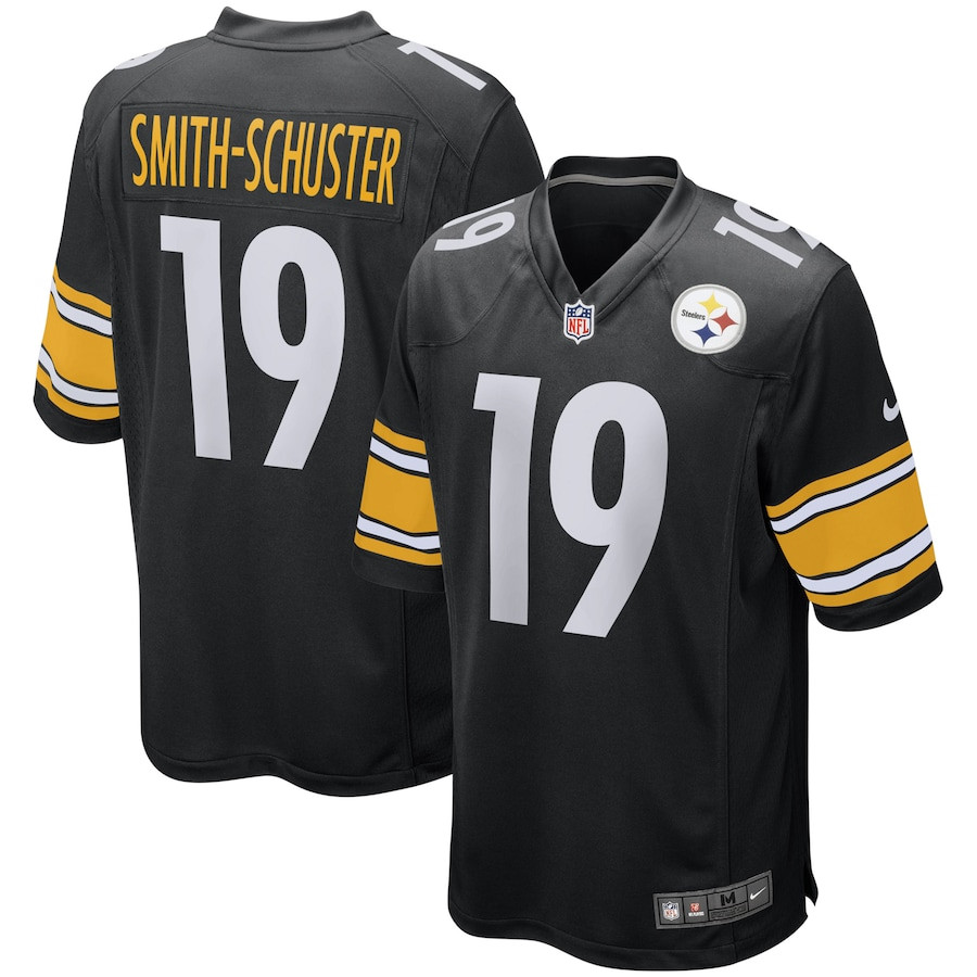 JuJu Smith-Schuster 19 Pittsburgh Steelers Men Game Jersey JS9636 Saliibo