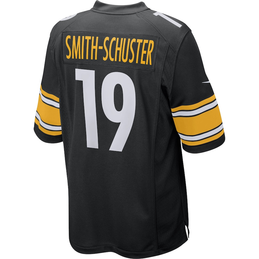 JuJu Smith-Schuster 19 Pittsburgh Steelers Men Game Jersey JS9636 Saliibo - Image 3