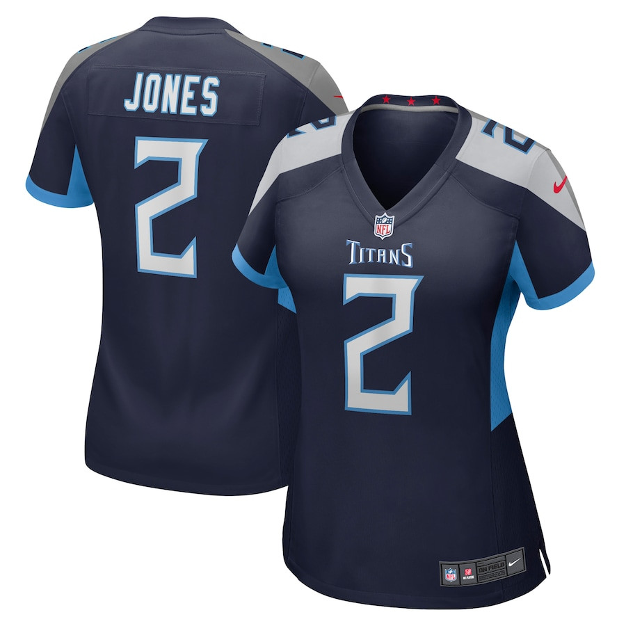 Julio Jones 2 Tennessee Titans Women Game Jersey - Navy JS2340 Saliibo
