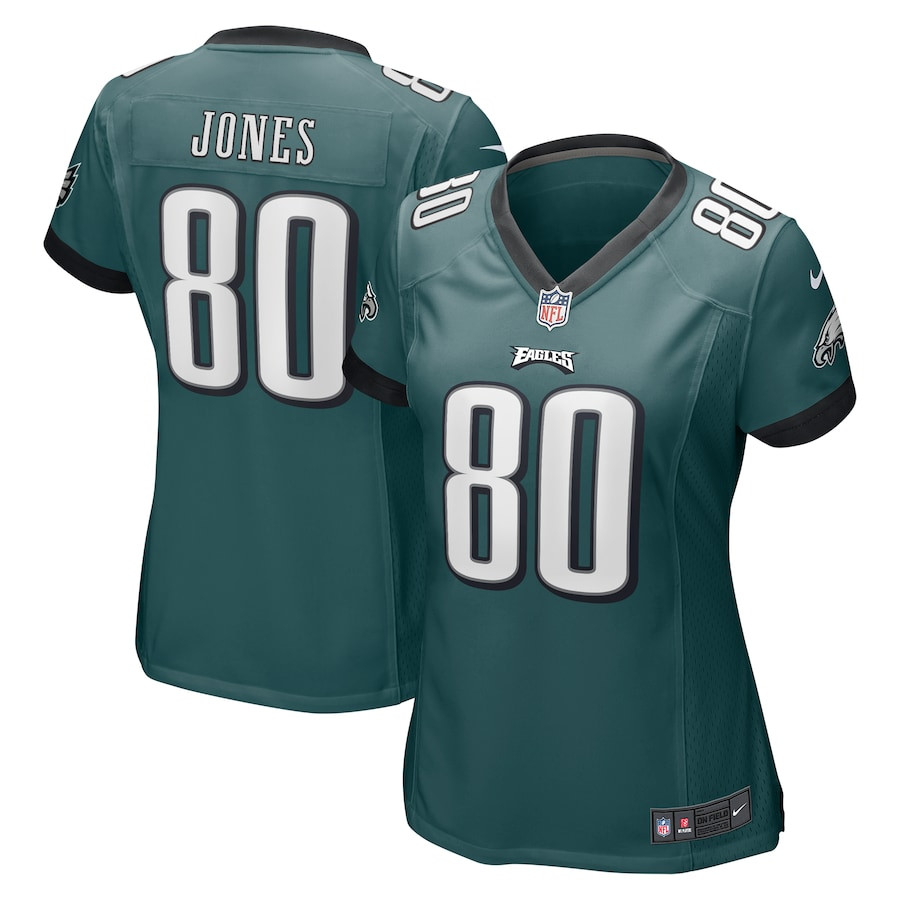 Julio Jones 80 Philadelphia Eagles Game Women Jersey - Midnight Green JS2309 Saliibo