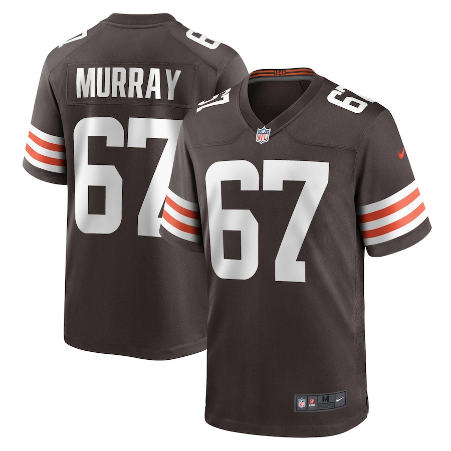 Justin Murray 67 Cleveland Browns Game Men Jersey - Brown JS1169 Saliibo
