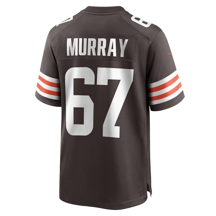 Justin Murray 67 Cleveland Browns Game Men Jersey - Brown JS1169 Saliibo - Image 3