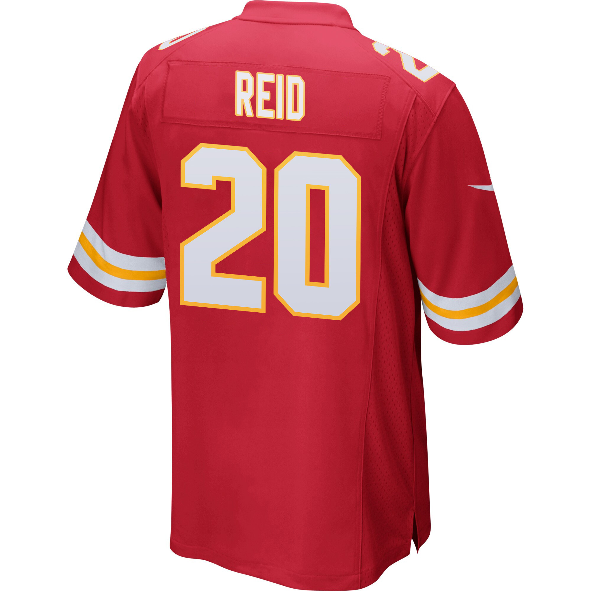 Justin Reid 20 Kansas City Chiefs AFC Champions Patch Game Men Jersey - Red JS1532 Saliibo - Image 3