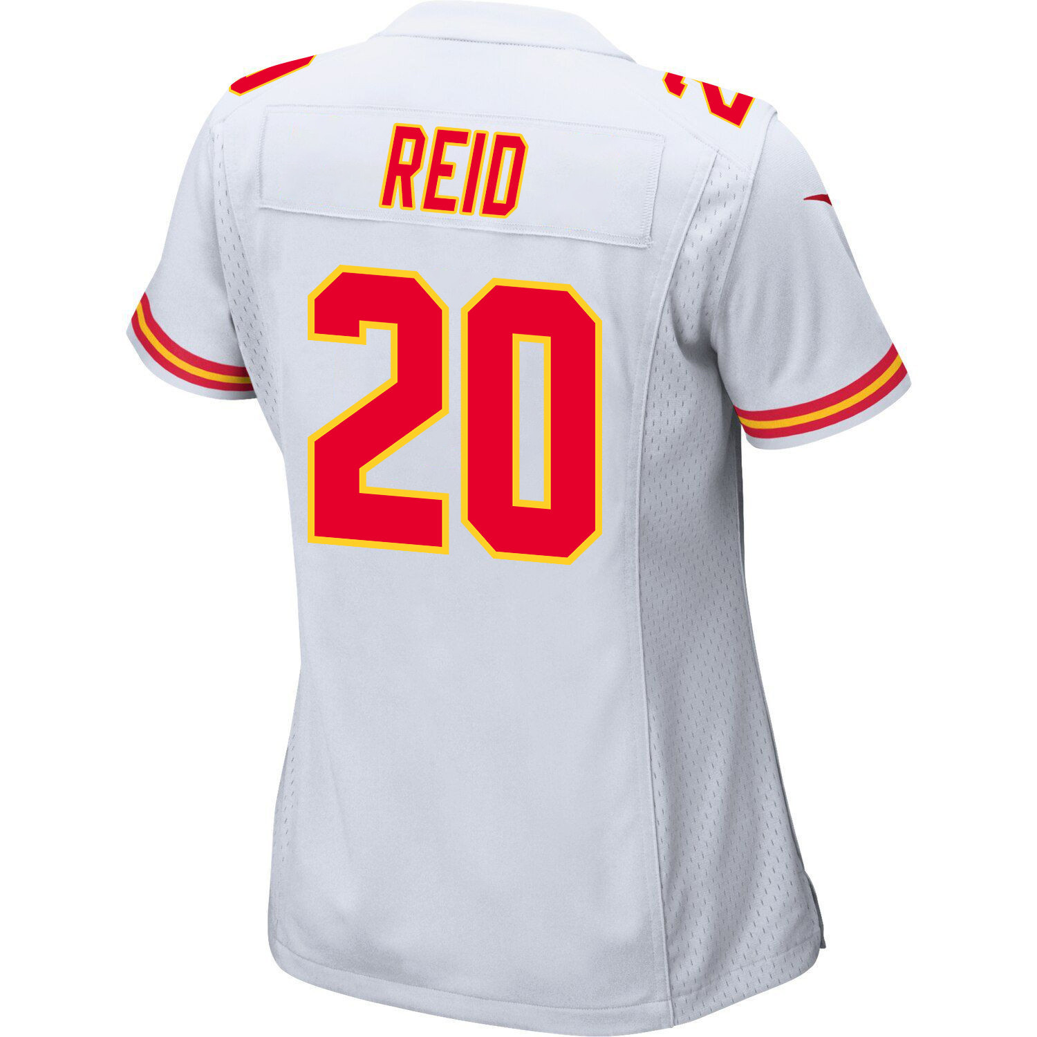 Justin Reid 20 Kansas City Chiefs Super Bowl LVIII Champions 4 Stars Patch Game Women Jersey - White JS9488 Saliibo - Image 3