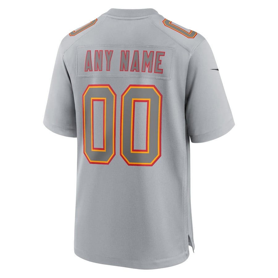 Kansas City Chiefs Super Bowl LVIII Atmosphere Fashion Game Custom Men Jersey - Gray JS6039 Saliibo - Image 3