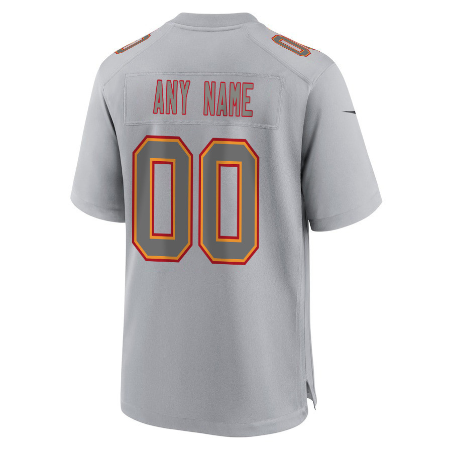 Kansas City Chiefs Super Bowl LVIII Champions 4X Atmosphere Fashion Game Custom Men Jersey - Gray JS1389 Saliibo - Image 3