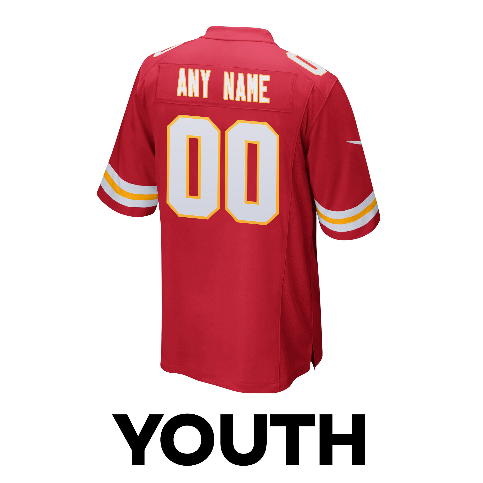 Kansas City Chiefs Super Bowl LVIII Thanks For Memories Game Custom YOUTH Jersey - Red JS7352 Saliibo - Image 3
