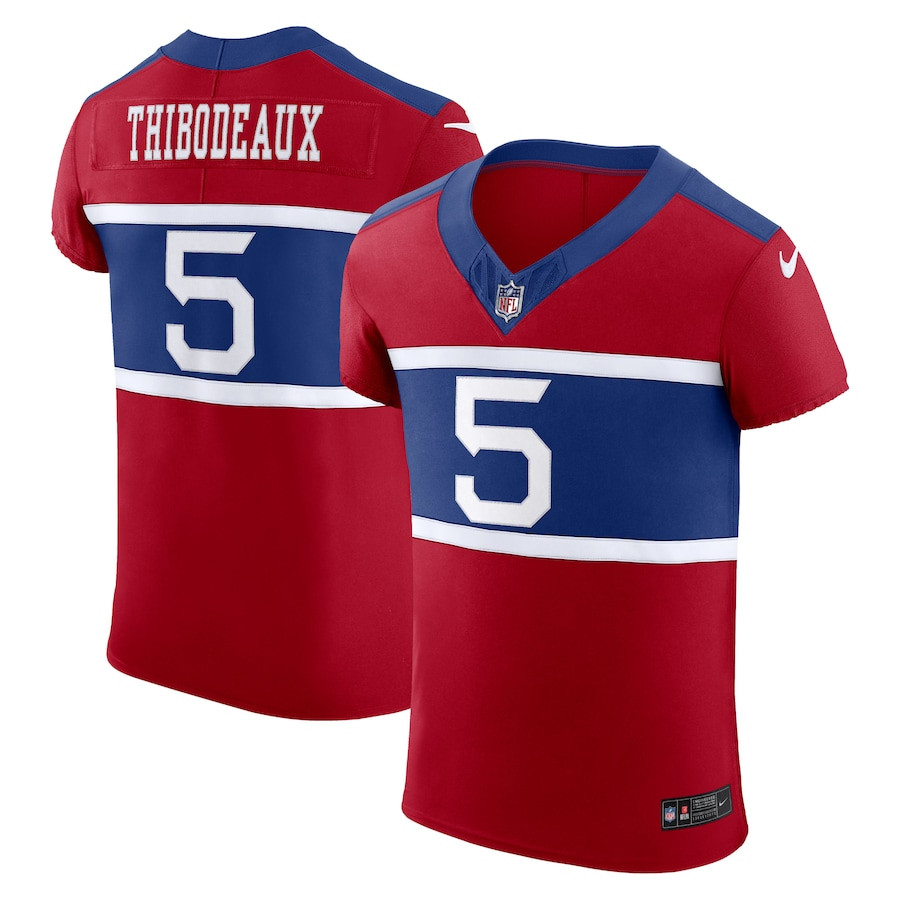 Kayvon Thibodeaux 5 New York Giants Alternate Vapor F.U.S.E. Elite Player Men Jersey - Century Red JS9587 Saliibo