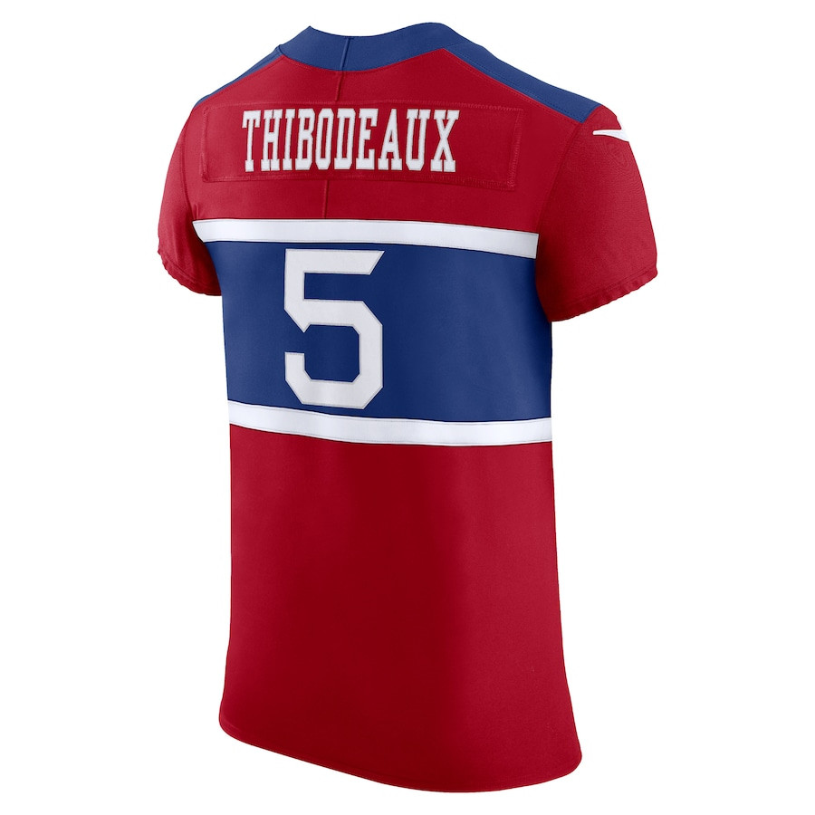 Kayvon Thibodeaux 5 New York Giants Alternate Vapor F.U.S.E. Elite Player Men Jersey - Century Red JS9587 Saliibo - Image 3