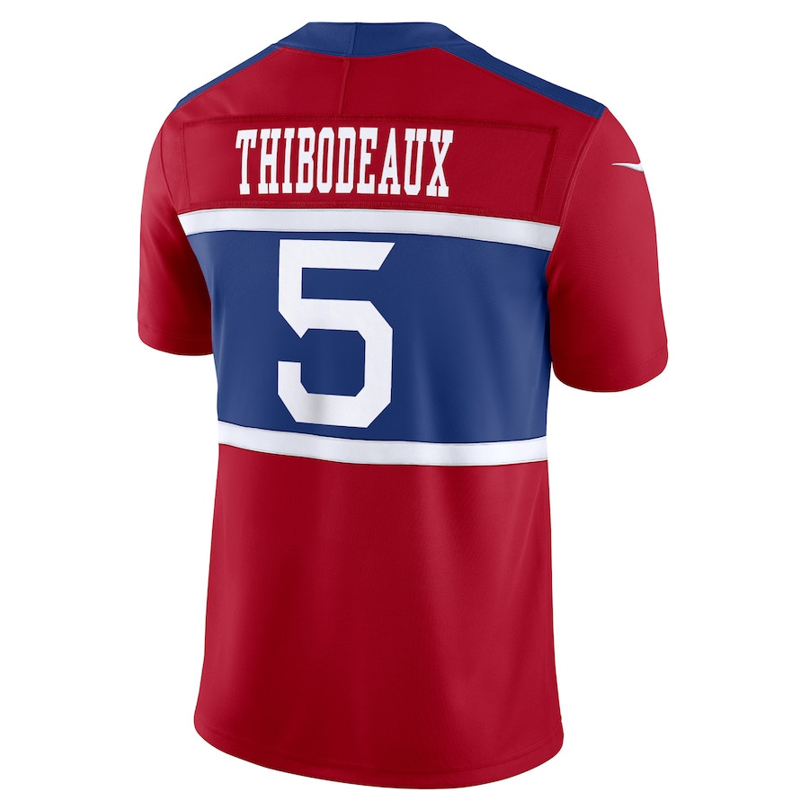 Kayvon Thibodeaux 5 New York Giants Alternate Vapor F.U.S.E. Limited Men Jersey - Century Red JS1778 Saliibo - Image 3
