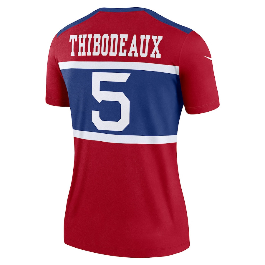 Kayvon Thibodeaux 5 New York Giants Women's Alternate Legend Player Jersey - Century Red JS7201 Saliibo - Image 3
