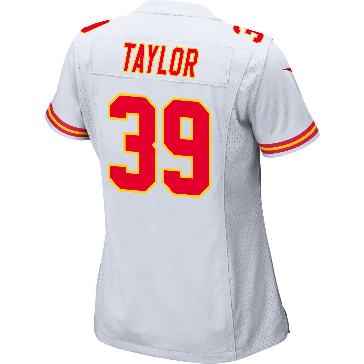 Keith Taylor 39 Kansas City Chiefs Super Bowl LVIII Champions 4 Stars Patch Game Women Jersey - White JS3481 Saliibo - Image 3
