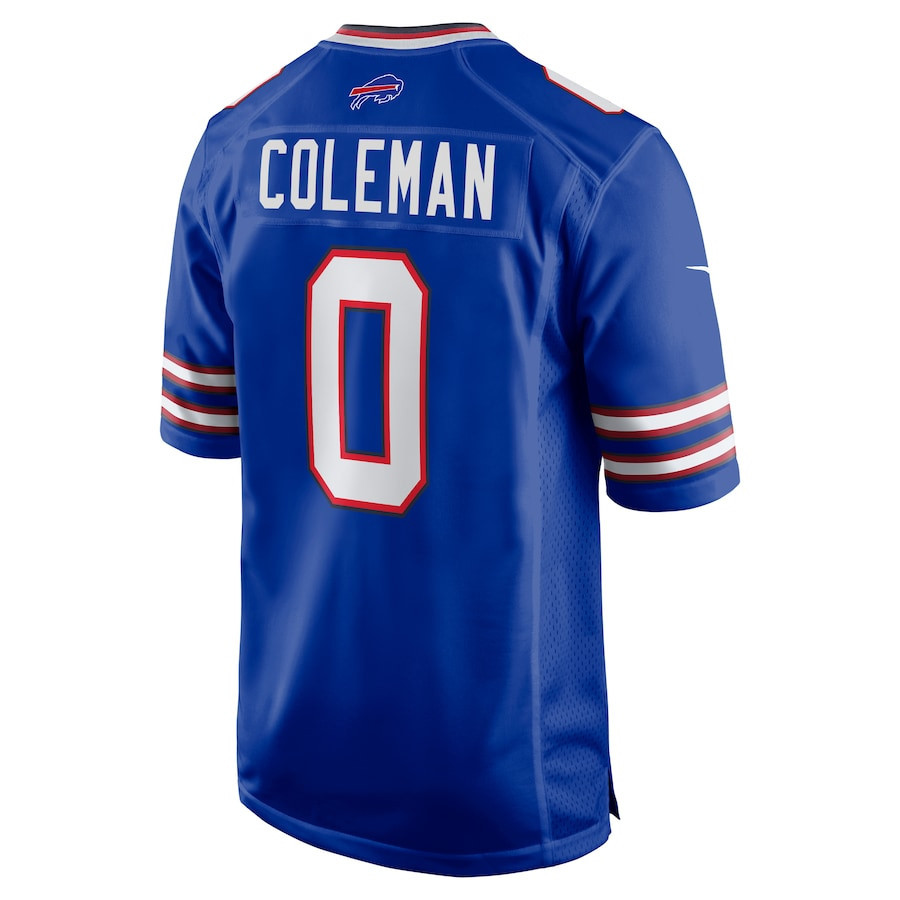 Keon Coleman #0 Buffalo Bills Super Bowl LIX Jersey - Men's - Royal JS2873 Saliibo - Image 3