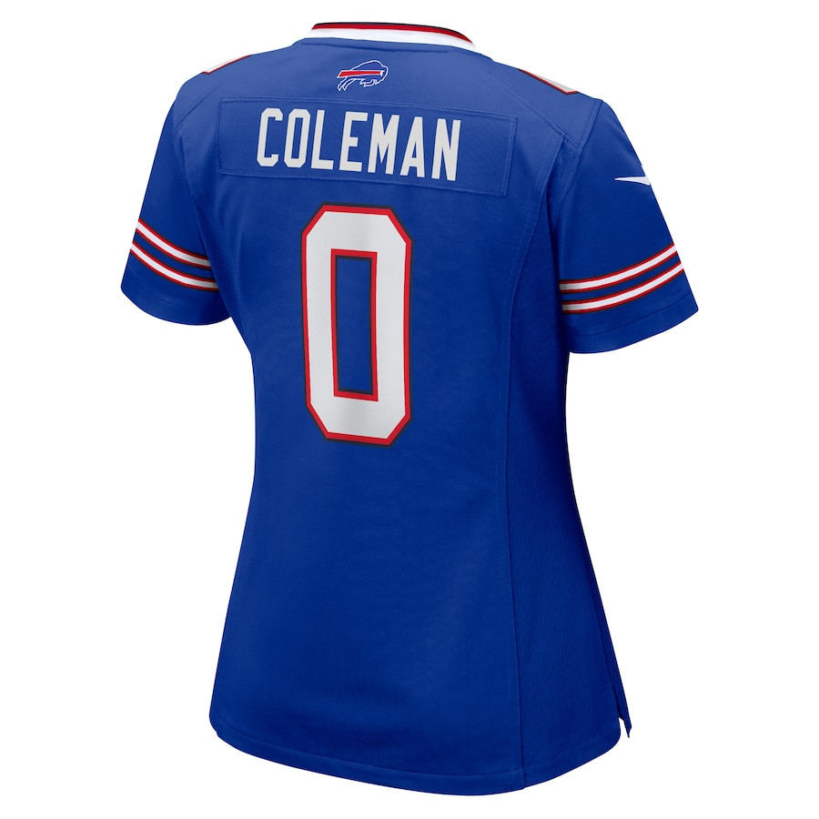 Keon Coleman #0 Buffalo Bills Super Bowl LIX Women's Jersey - Royal JS8514 Saliibo - Image 3