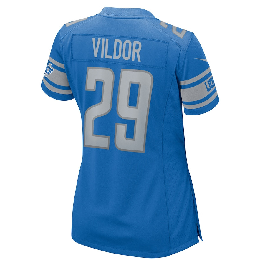 Kindle Vildor 29 Detroit Lions Game Women Jersey - Blue JS9361 Saliibo - Image 3