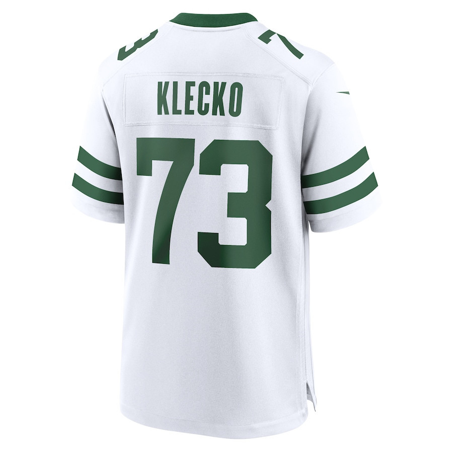 Klecko White 73 New York Jets Game Jersey Retired Player - Men, Legacy White JS9210 Saliibo - Image 3