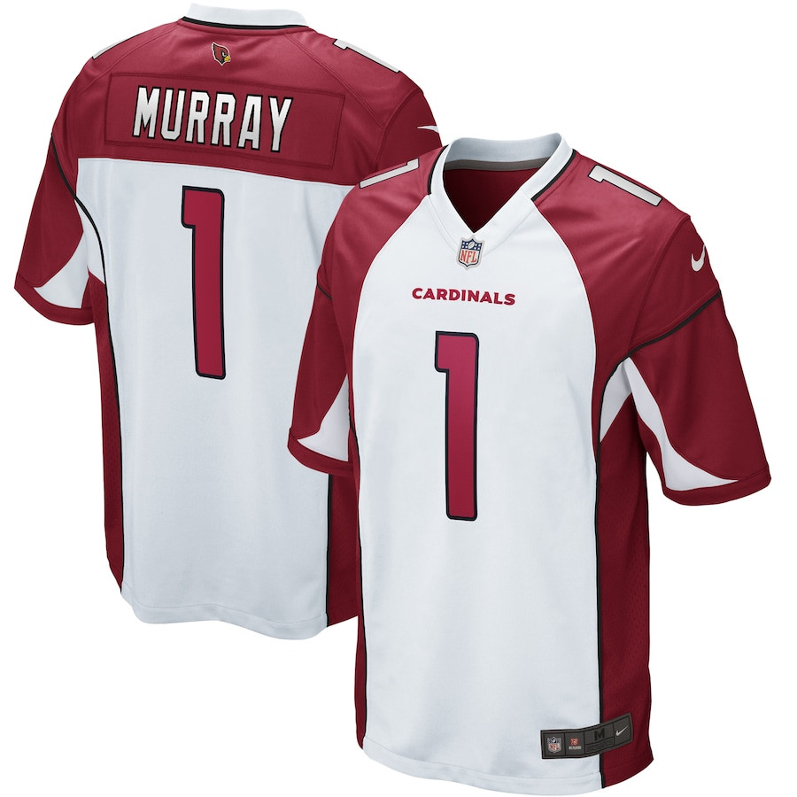 Kyler Murray 1 Arizona Cardinals Men Game Jersey - White JS7266 Saliibo