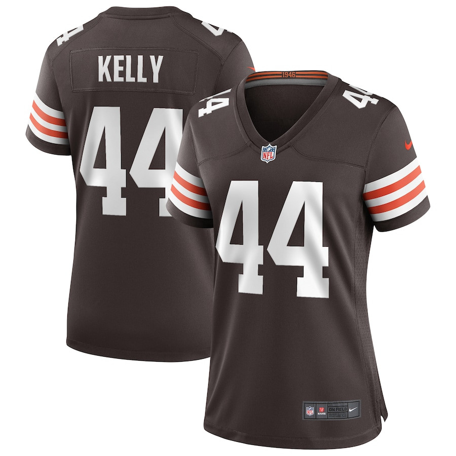 Leroy Kelly 44 Cleveland Browns Women Game Retired Jersey - Brown JS8831 Saliibo