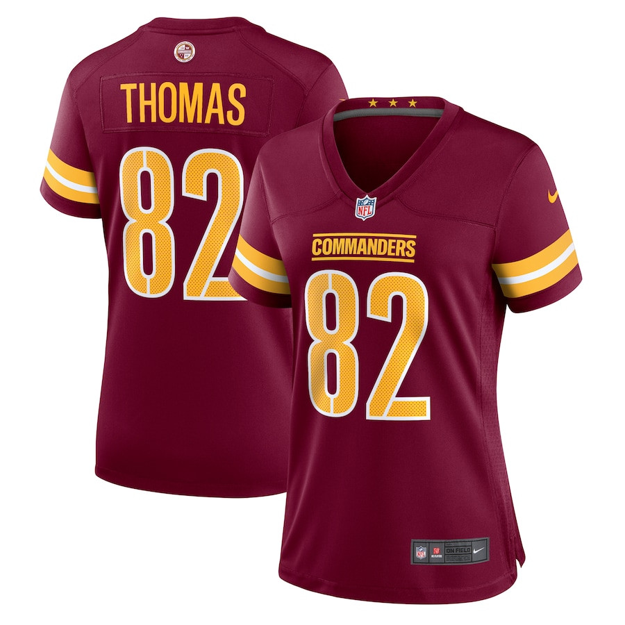 Logan Thomas 82 Washington Commanders Women Game Jersey - Burgundy JS7567 Saliibo