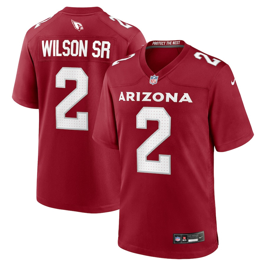 Mack Wilson Sr. 2 Arizona Cardinals Team Game Men Jersey - Cardinal JS1219 Saliibo
