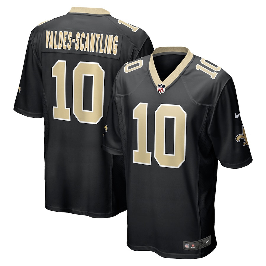 Marquez Valdes-Scantling 10 New Orleans Saints Game Men Jersey - Black JS6981 Saliibo