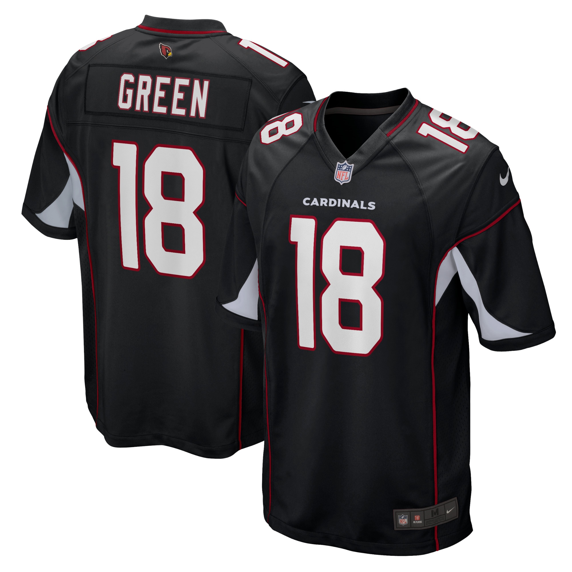 Men's Arizona Cardinals A.J. Green Black Game Jersey JS9785 Saliibo