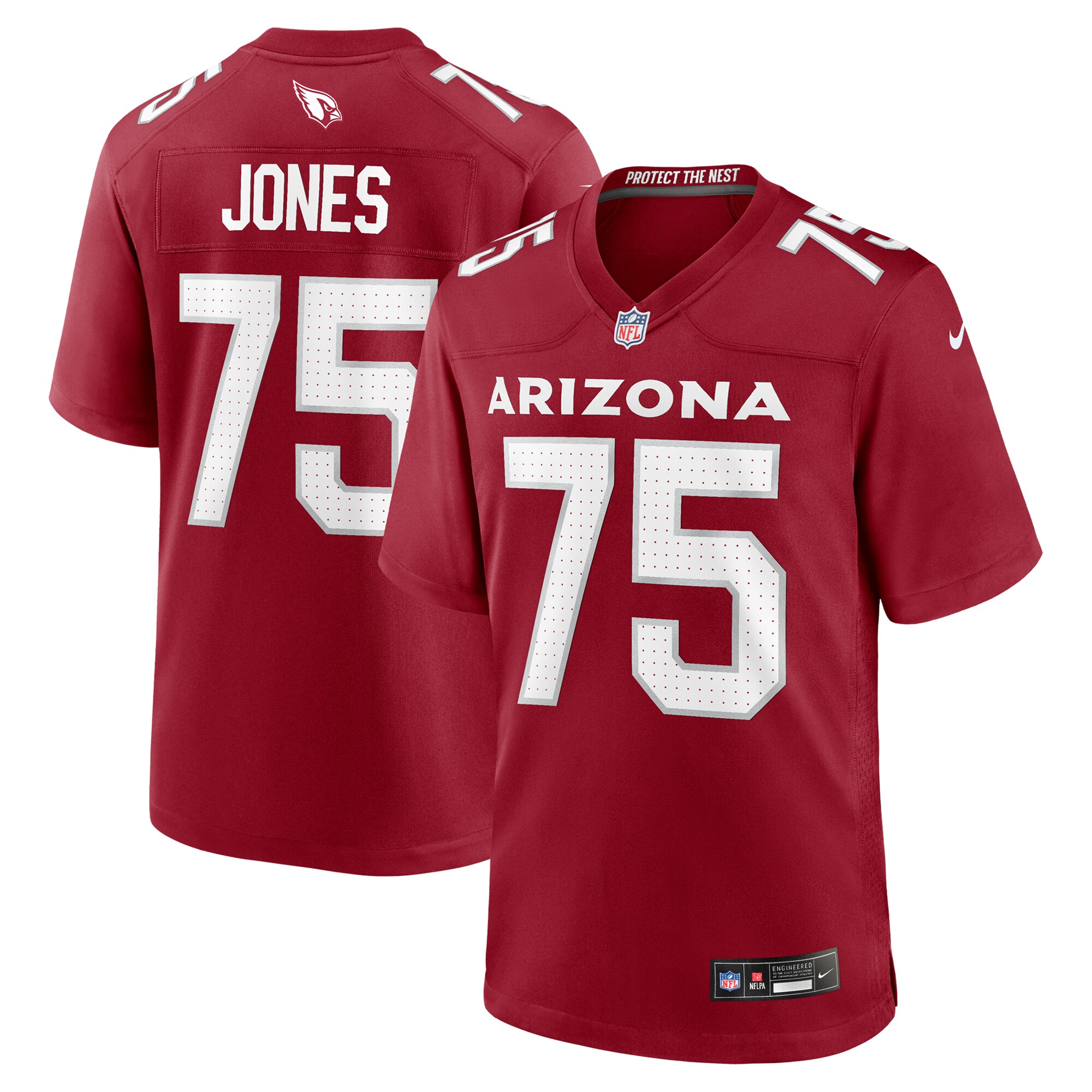 Men's Arizona Cardinals Christian Jones Cardinal Team Game Jersey JS3386 Saliibo