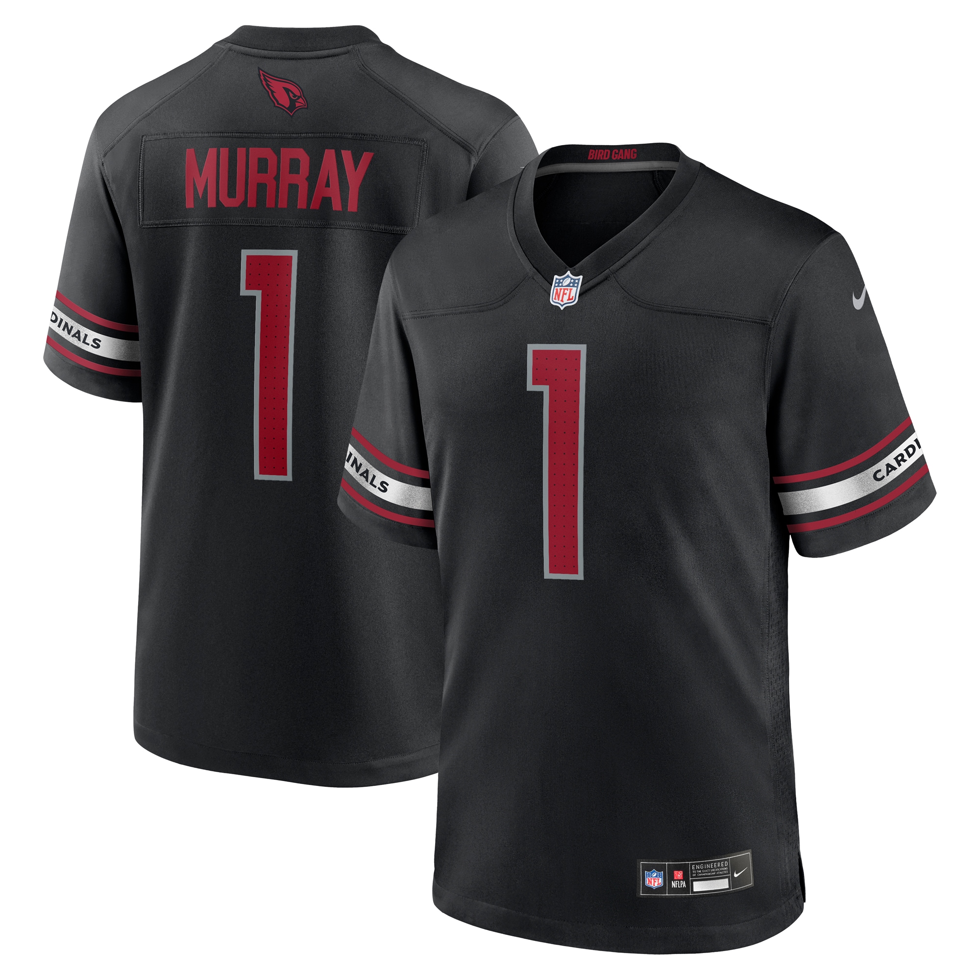 Men's Arizona Cardinals Kyler Murray Black Game Jersey JS5018 Saliibo