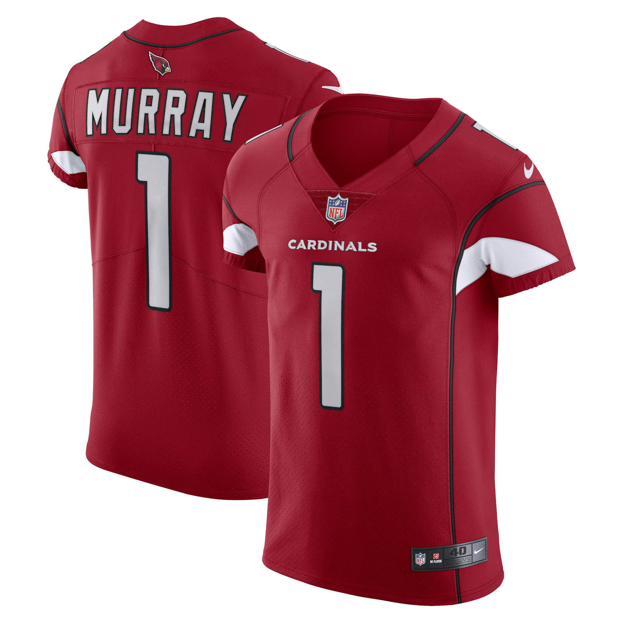 Men's Arizona Cardinals Kyler Murray Cardinal Vapor Elite Jersey JS8415 Saliibo