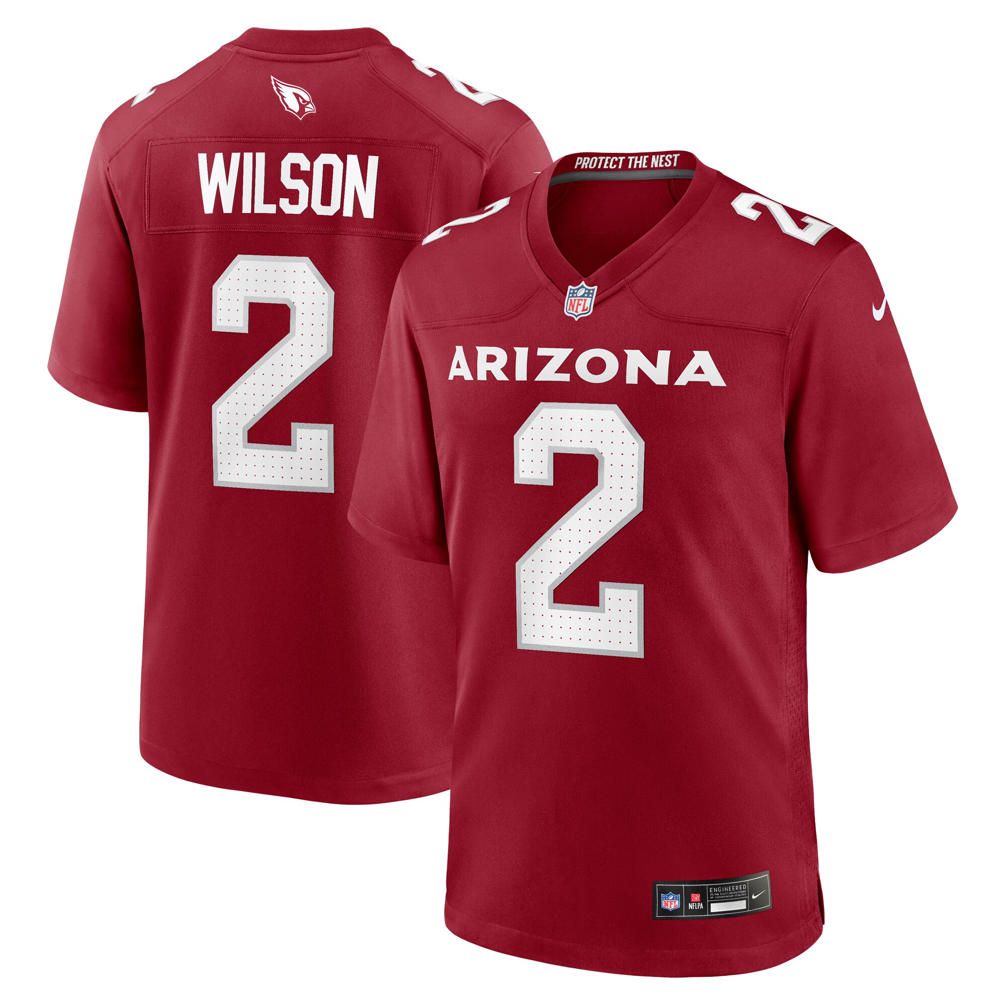Men's Arizona Cardinals Mack Wilson Cardinal Game Jersey JS9887 Saliibo
