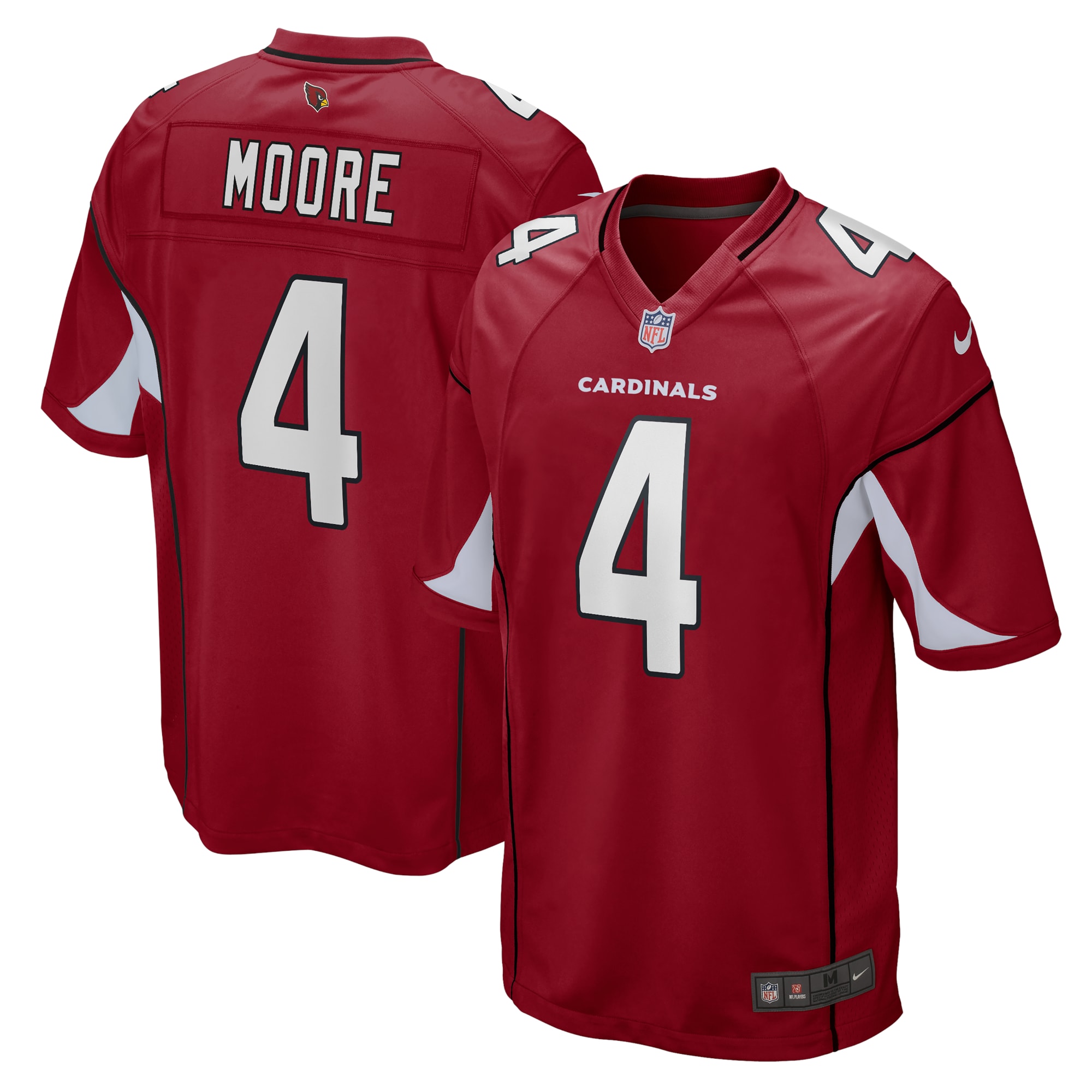 Men's Arizona Cardinals Rondale Moore Cardinal Team Game Jersey JS1399 Saliibo