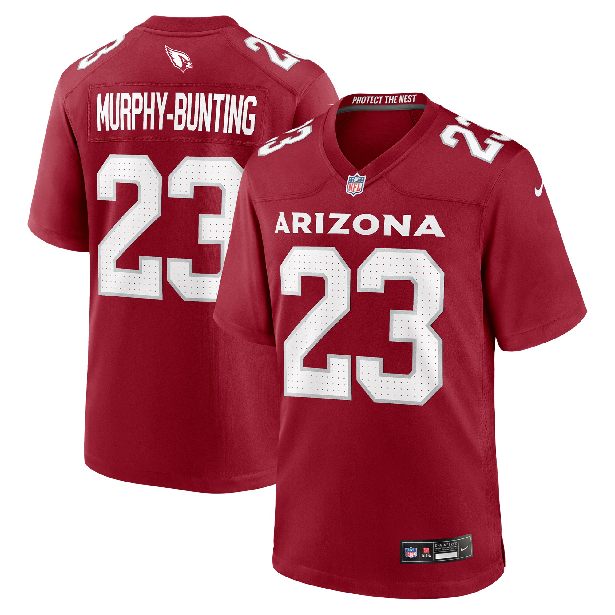 Men's Arizona Cardinals Sean Murphy-Bunting Cardinal Team Game Jersey JS5676 Saliibo