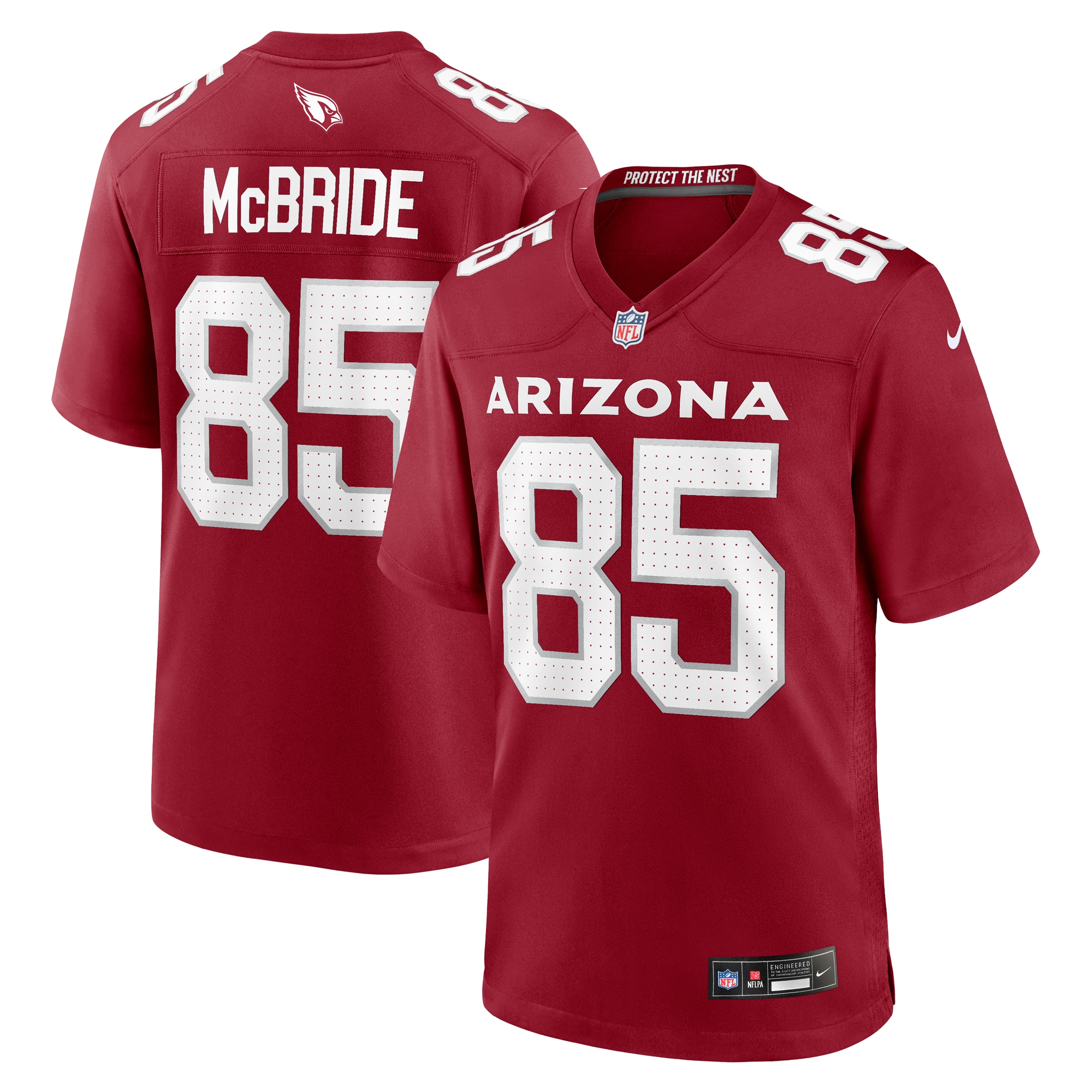 Men's Arizona Cardinals Trey McBride Cardinal Game Jersey JS5884 Saliibo