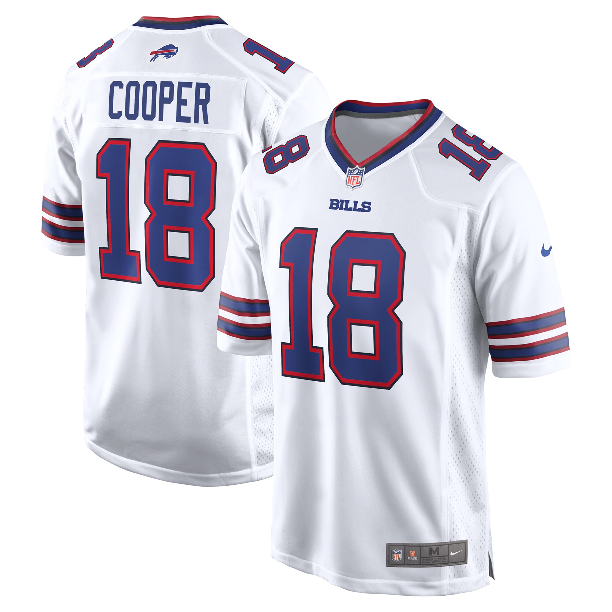 Men's Buffalo Bills Amari Cooper White Game Jersey JS8565 Saliibo