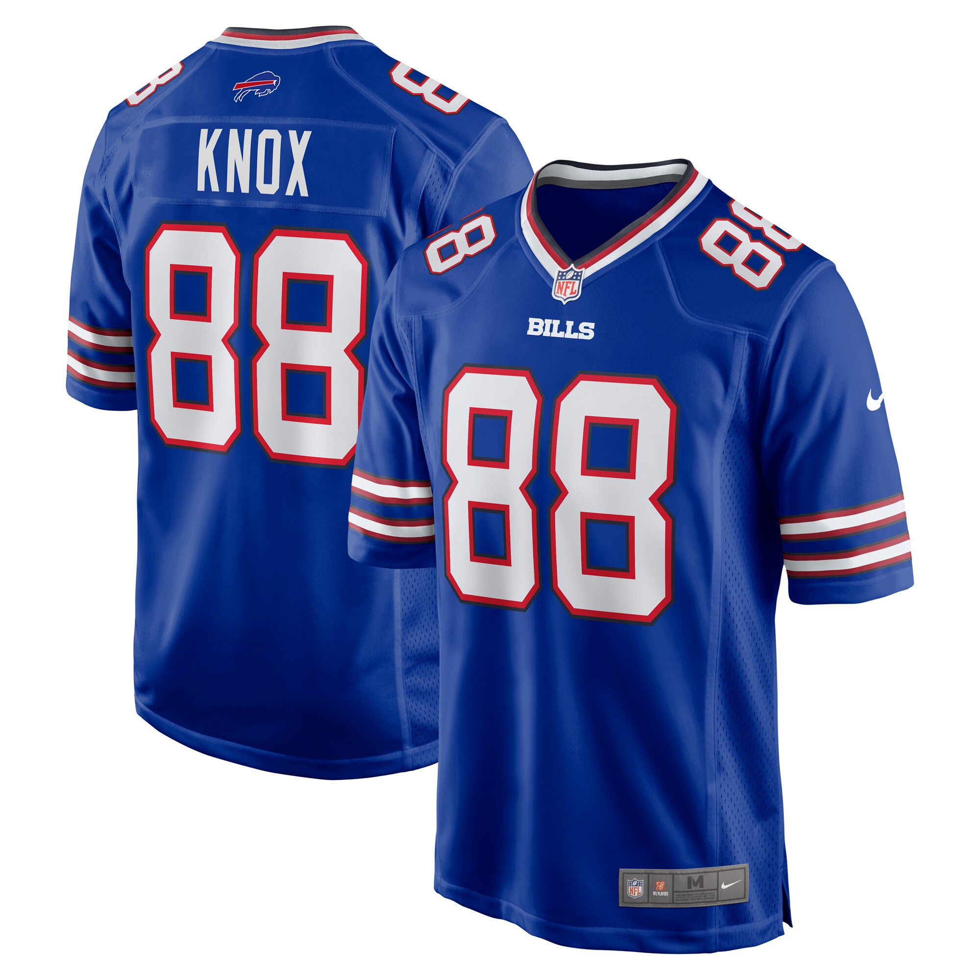 Men's Buffalo Bills Dawson Knox Royal Game Player Jersey JS4030 Saliibo