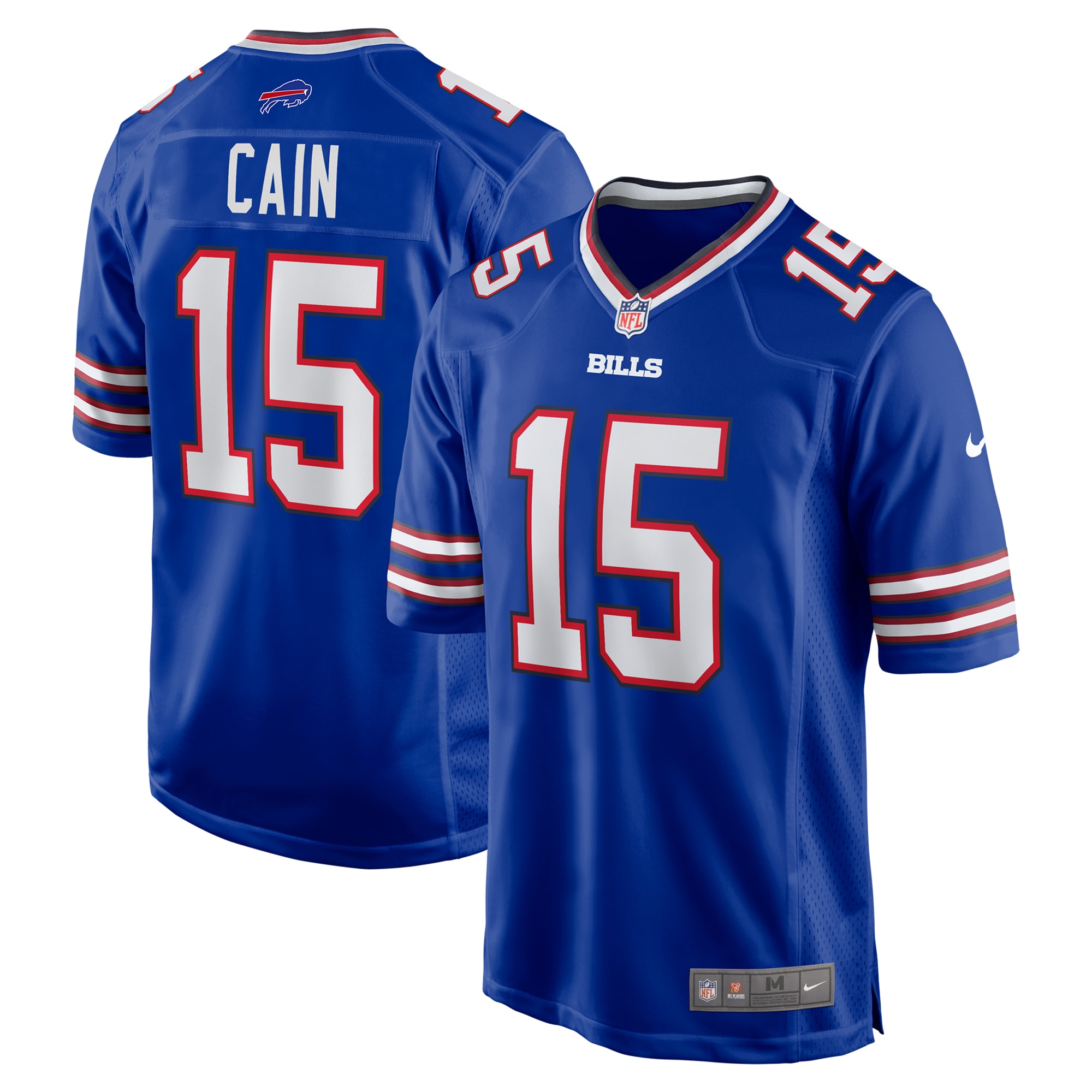Men's Buffalo Bills Deon Cain Royal Game Jersey JS8358 Saliibo