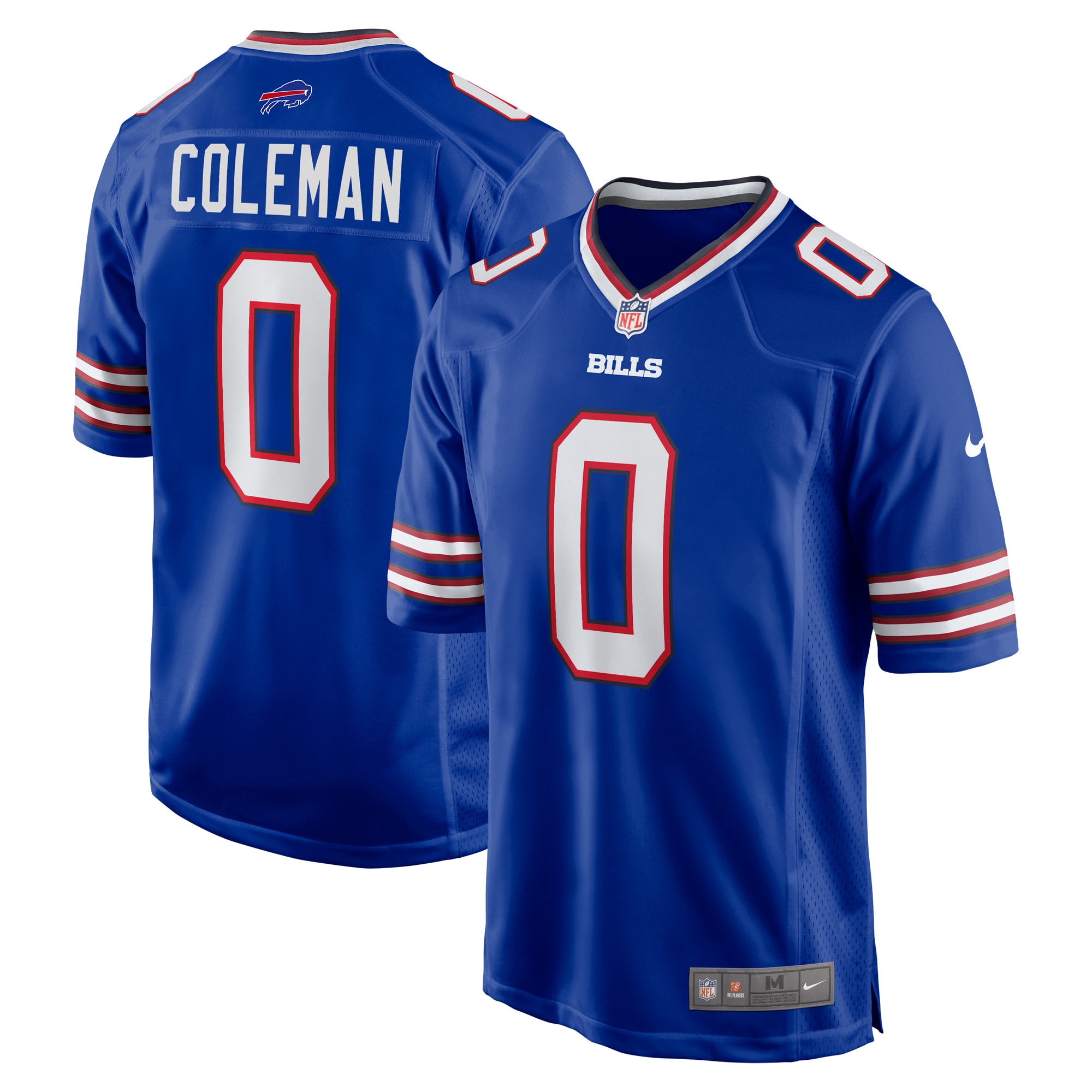 Men's Buffalo Bills Keon Coleman Royal Player Game Jersey JS4968 Saliibo