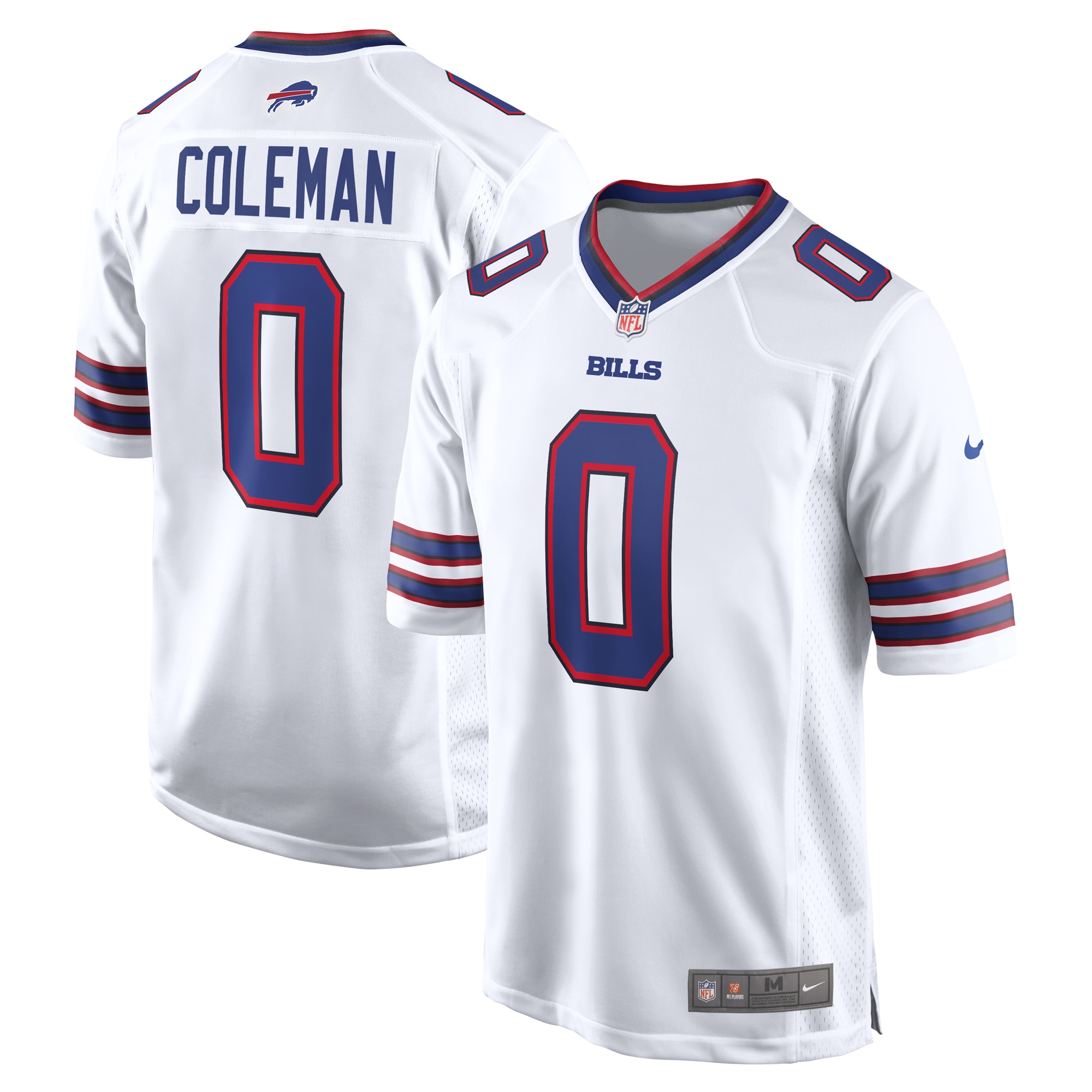 Men's Buffalo Bills Keon Coleman White Game Jersey JS2201 Saliibo